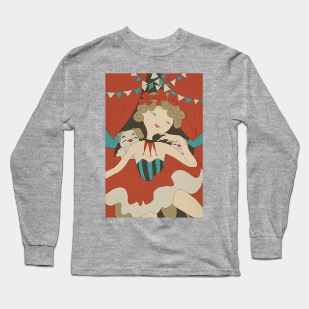 Dream of the Circus Long Sleeve T-Shirt by Tasoya Maro